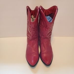 Red Cowboy boots